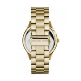 Michael Kors Runway Black Dial Gold Steel Strap Watch for Women - MK3478 Authentic Buy Shop Now