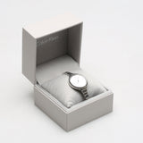 Calvin Klein Lively Silver Dial Silver Steel Strap Watch for Women - K4U23126 Authentic Buy Shop Now
