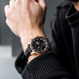 Tissot Supersport Chrono Black Dial Black Leather Strap Watch for Men - T125.617.36.051.00 Authentic Buy Shop Now
