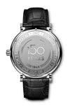 IWC Portofino Automatic '150 Years' Edition Automatic White Dial Black Leather Strap Watch for Men - IW356519 Authentic Buy Shop Now