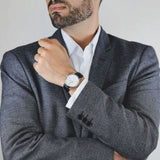 IWC Portofino Automatic White Dial Black Leather Strap Watch for Men - IW356517 Authentic Buy Shop Now