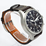 IWC Pilot's Watch Chronograph Edition Brown Dial Brown Leather Strap Watch for Men - IW377713 Authentic Buy Shop Now