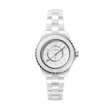 Chanel J12 Quartz White Dial White Steel Strap Watch for Women - J12 H5698 Authentic Buy Shop Now