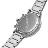 Calvin Klein City Chronograph White Dial Silver Steel Strap Watch for Men - K2G271Z6 Authentic Buy Shop Now