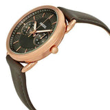 Fossil Tailor Grey Dial Grey Leather Strap Watch for Women - ES3913 Authentic Buy Shop Now