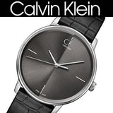 Calvin Klein Accent Black Dial Black Leather Strap Watch for Men - K2Y2X1C3 Authentic Buy Shop Now
