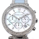 Michael Kors Parker White Dial Two Tone Steel Strap Watch for Women - MK6138 Authentic Buy Shop Now