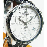 Tissot Quickster Chronograph NBA San Antonio Spurs Edition White Dial Two Tone NATO Strap Watch for Men - T095.417.17.037.07 Authentic Buy Shop Now