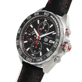 Tag Heuer Formula 1 Mario Kart Chronograph Black Dial Black Leather Strap Watch for Men - CAZ201E.FC6517 Authentic Buy Shop Now
