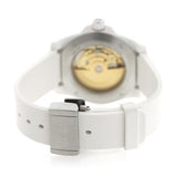Gucci Dive Automatic Transparent Dial White Rubber Strap Watch For Men - YA136343 Authentic Buy Shop Now