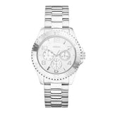 Guess BFF Multifunction Silver Dial Silver Steel Strap Watch for Women - W0231L1 Authentic Buy Shop Now