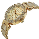 Michael Kors Parker Gold DIal Gold Steel Strap Watch for Women - MK5842 Authentic Buy Shop Now