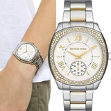 Michael Kors Bryn Silver Dial Silver Steel Strap Watch For Women - MK6277 Authentic Buy Shop Now