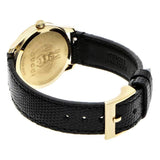 Gucci G Timeless Quartz Blue Dial Black Leather Strap Watch For Men - YA1265018 Authentic Buy Shop Now
