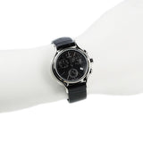 Calvin Klein Skirt Chronograph Black Dial Black Leather Strap Watch for Men - K2U291C1 Authentic Buy Shop Now