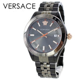Versace Hellenyium Analog Black Dial Black Steel Strap Watch For Men - VEVK00320 Authentic Buy Shop Now