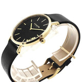 Coach Perry Black Dial Black Leather Strap Watch for Women - 14503333-C Authentic Buy Shop Now