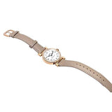 Coach Madison Diamonds White Dial Beige Leather Strap Watch for Women - 14503394 Authentic Buy Shop Now