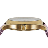 Gucci G Timeless Quartz Lilac Dial Lilac Leather Strap Watch For Women - YA1264098 Authentic Buy Shop Now