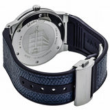 Salvatore Ferragamo F-80 Classic Blue Dial Blue Leather Strap Watch for Men - SFDT00719 Authentic Buy Shop Now