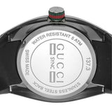 Gucci Sync Quartz Black Dial Black Rubber Strap Watch For Men - YA137301 Authentic Buy Shop Now