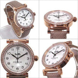Coach Madison Diamonds White Dial Beige Leather Strap Watch for Women - 14503394 Authentic Buy Shop Now