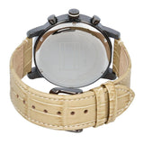 Tommy Hilfiger Kane White Dial Beige Leather Strap Watch for Men - 1710399 Authentic Buy Shop Now