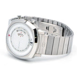 Gucci Grip Chronograph Mickey Mouse White Dial Silver Steel Strap Watch For Men - YA157306 Authentic Buy Shop Now