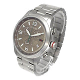 Gucci G Timeless Brown Dial Silver Steel Strap Watch For Men - YA126248 Authentic Buy Shop Now