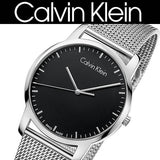 Calvin Klein City Chronograph Black Dial Silver Mesh Bracelet Watch for Men - K2G2G121 Authentic Buy Shop Now
