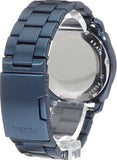 Fossil Machine Blue Dial Blue Steel Strap Watch for Men - FS5231 Authentic Buy Shop Now