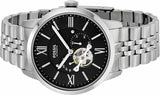 Fossil Townsman Black Dial Silver Steel Strap Watch for Men - ME3107 Authentic Buy Shop Now