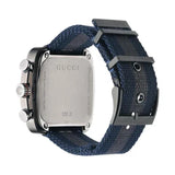 Gucci Coupe Chronograph Blue Dial Two Tone NATO Strap Watch for Men - YA131203 Authentic Buy Shop Now
