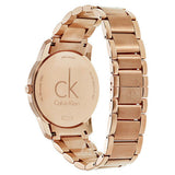 Calvin Klein City White Dial Rose Gold Steel Strap Watch for Men - K2G21646 Authentic Buy Shop Now