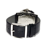 Calvin Klein Accent Black Dial Black Leather Strap Watch for Men - K2Y2X1CU Authentic Buy Shop Now