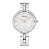 Swarovski Cosmopolitan Diamond Powder Silver Dial Silver Steel Strap Watch for Women - 5517807 Authentic Buy Shop Now