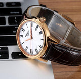 Tissot T Classic Carson White Dial Brown Leather Strap Watch For Men - T085.410.36.013.00 Authentic Buy Shop Now