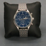 Hugo Boss Companion Blue Dial Silver Steel Strap Watch for Men - 1513653 Authentic Buy Shop Now