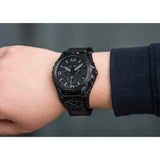Fossil Nate Chronograph Black Dial Black Leather Strap Watch for Men - JR1510 Authentic Buy Shop Now