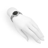 Tissot T Trend Flamingo Black Dial Silver Steel Strap Watch For Women - T094.210.11.051.00 Authentic Buy Shop Now