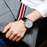 Calvin Klein City White Dial Black Leather Strap Watch For Men - K2G211C6 Authentic Buy Shop Now