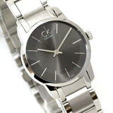 Calvin Klein City Grey Dial Silver Steel Strap Watch for Women - K2G23161 Authentic Buy Shop Now