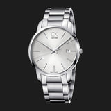 Calvin Klein City Silver Dial Silver Steel Strap Watch for Men - K2G2G146 Authentic Buy Shop Now