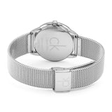 Calvin Klein Minimal White Dial Silver Mesh Bracelet Watch for Women - K3M2212Y Authentic Buy Shop Now