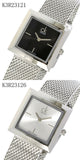 Calvin Klein Mark Silver Dial Silver Mesh Bracelet Watch for Women - K3R23126 Authentic Buy Shop Now