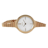 Calvin Klein Lively White Dial Rose Gold Steel Strap Watch for Women - K4U23626 Authentic Buy Shop Now