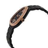 Bvlgari Serpenti Seduttori Black Dial Black Steel Strap Watch for Women - SERPENTI103704 Authentic Buy Shop Now