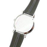 Burberry Belt Chronograph Silver Dial Brown Rubber Strap Watch For Men - BU9811 Authentic Buy Shop Now