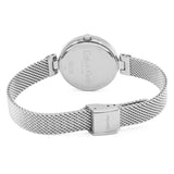 Calvin Klein Authentic White Dial Silver Mesh Bracelet Watch for Women - K8G23126 Authentic Buy Shop Now