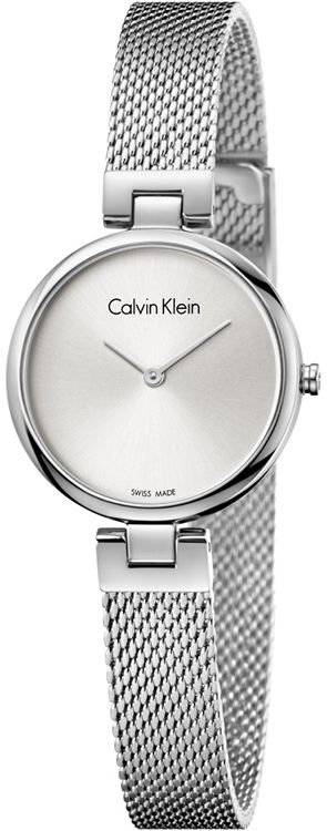 Calvin Klein Authentic White Dial Silver Mesh Bracelet Watch for Women - K8G23126 Authentic Buy Shop Now